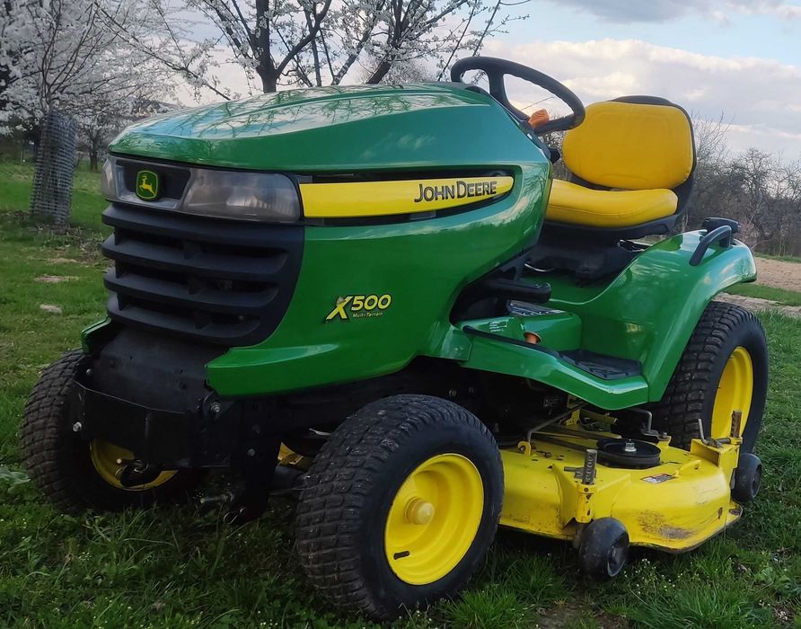 Traktorek kosiarka John Deere X 500 24HP BLOKADA Husqvarna Craftsman