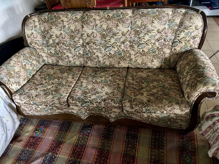 Conjunto sofás vintage