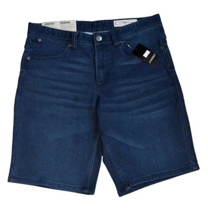 Новые джинсовые шорты синие на мальчика подростка 164-170