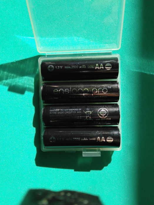 Аккумулятор Panasonik (eneloop pro) 2500 mAh, 1,2 v, AA, палчиковые