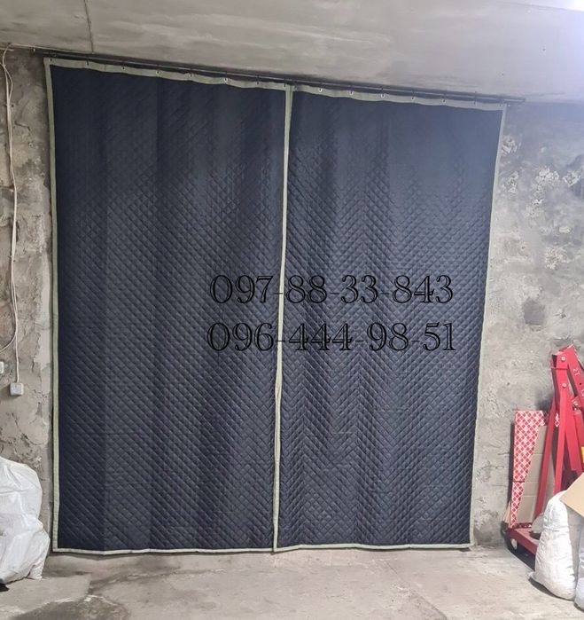 брезент тент штори брезентові утеплені штори