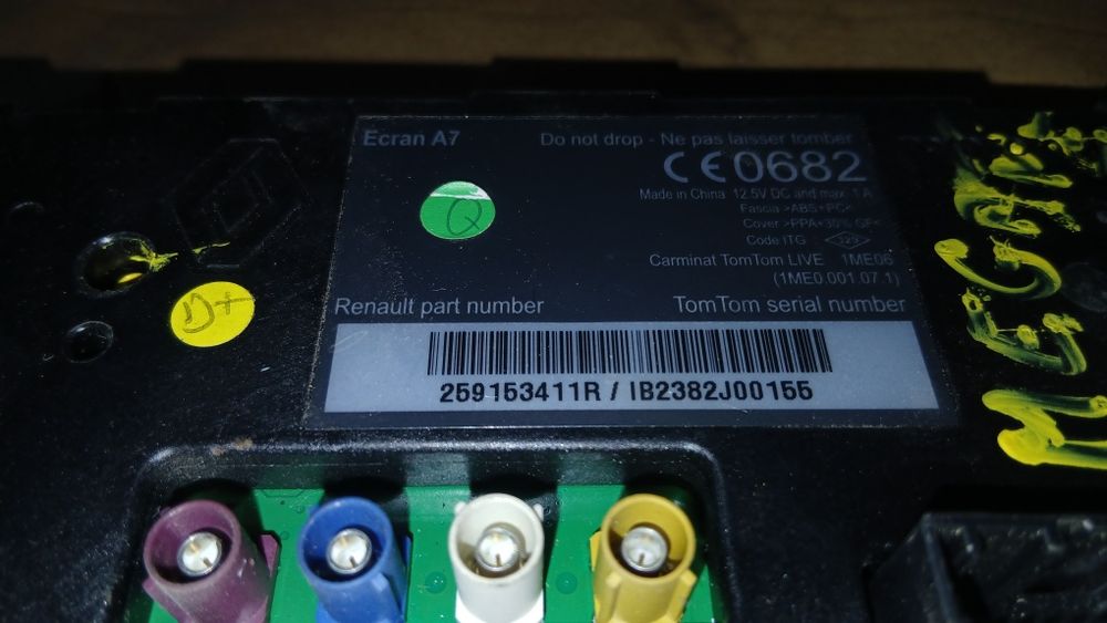 Display GPS Renault Megane III