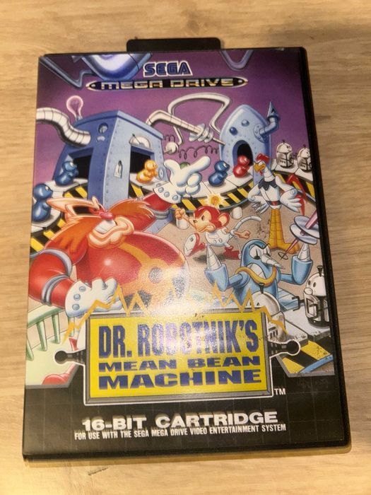 Dr. Robotnik's Mean Bean Machine – Sega Mega Drive – Komplet PAL
