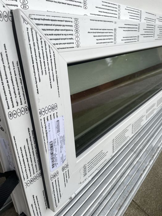 Okna nowe 1780mm:450mm