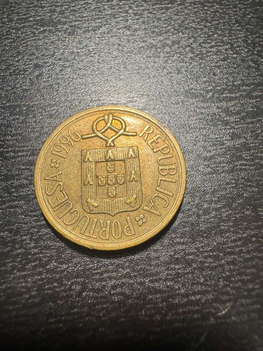 Moeda 5 escudos 1996