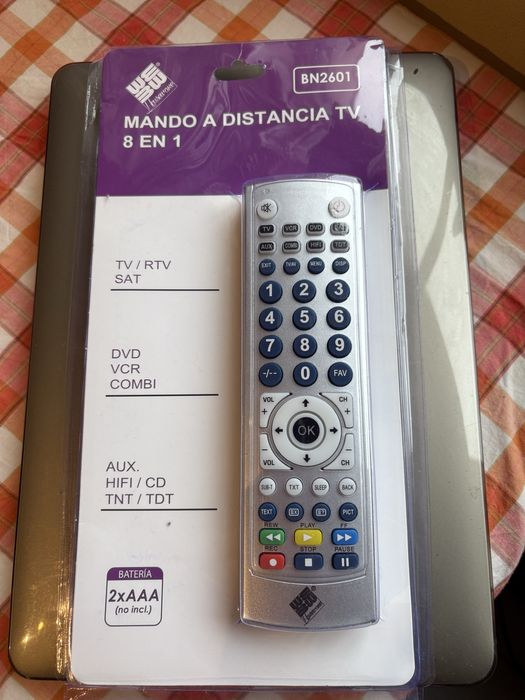 Comando televisao TV lcd tdt sat dvd vcr universal