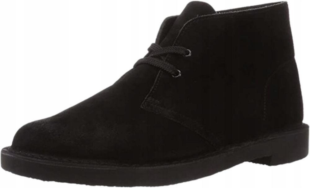 Clarks trzewiki czarne skórzane męskie 44 2jrc