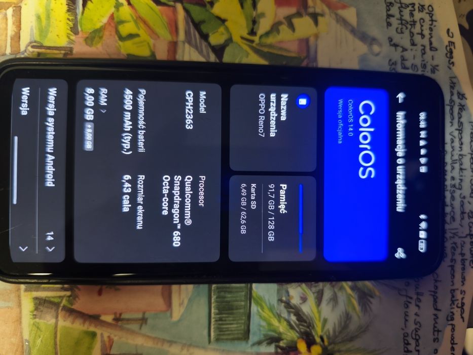 Oppo Reno 7 tanio