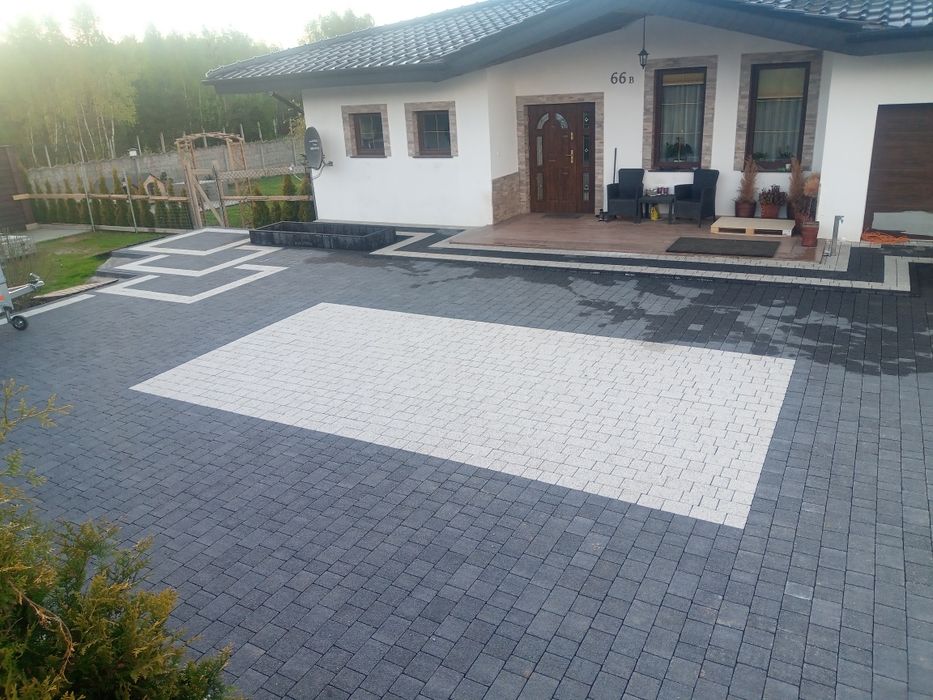 Profesjonalne układanie kostki brukowej. Budowa domków letniskowych.