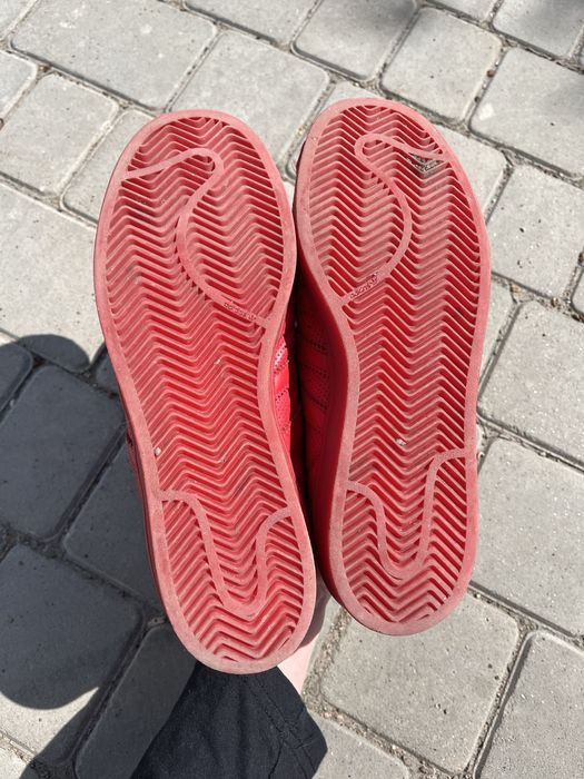 Adidas superstar red оригинал