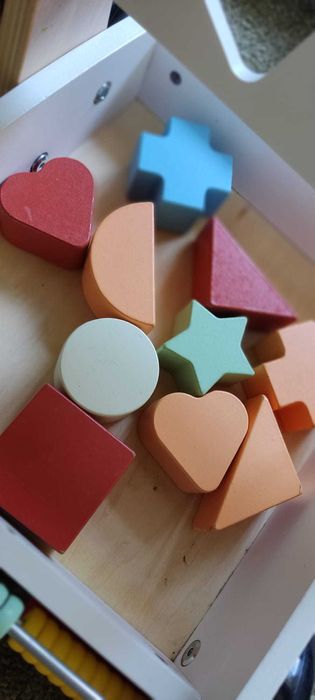 Carrinho Andador andarilho para bebés em madeira Montessori