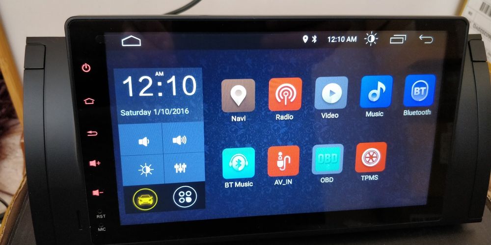 Магнитола, Аатомагнитола "7BMW e53, e39, e46,e38, X1,X3,GPS Android