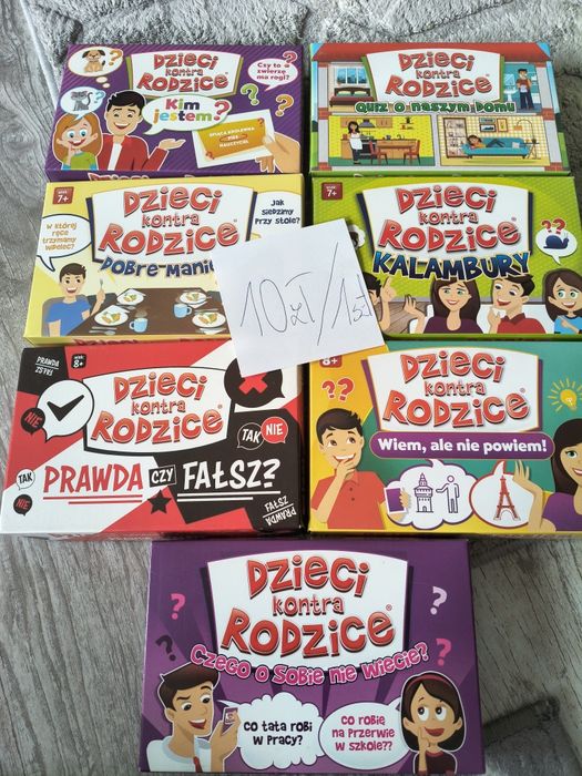Gra dzieci kontra rodzice