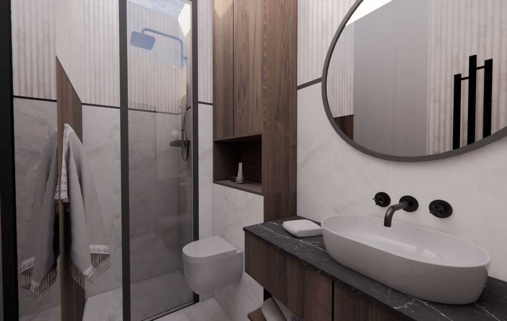 Mieszkanie dwupokojowe nowoczesne umeblowane