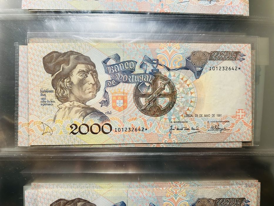Nota 2000 escudos substituição Ch1