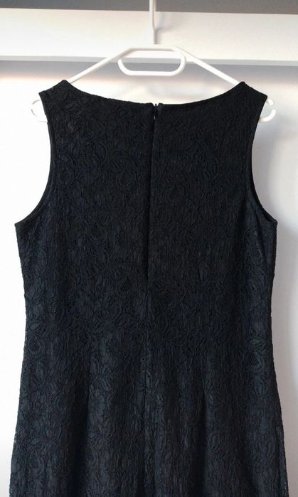 Czarna elegancka sukienka koronka Kappahl rozm.XL