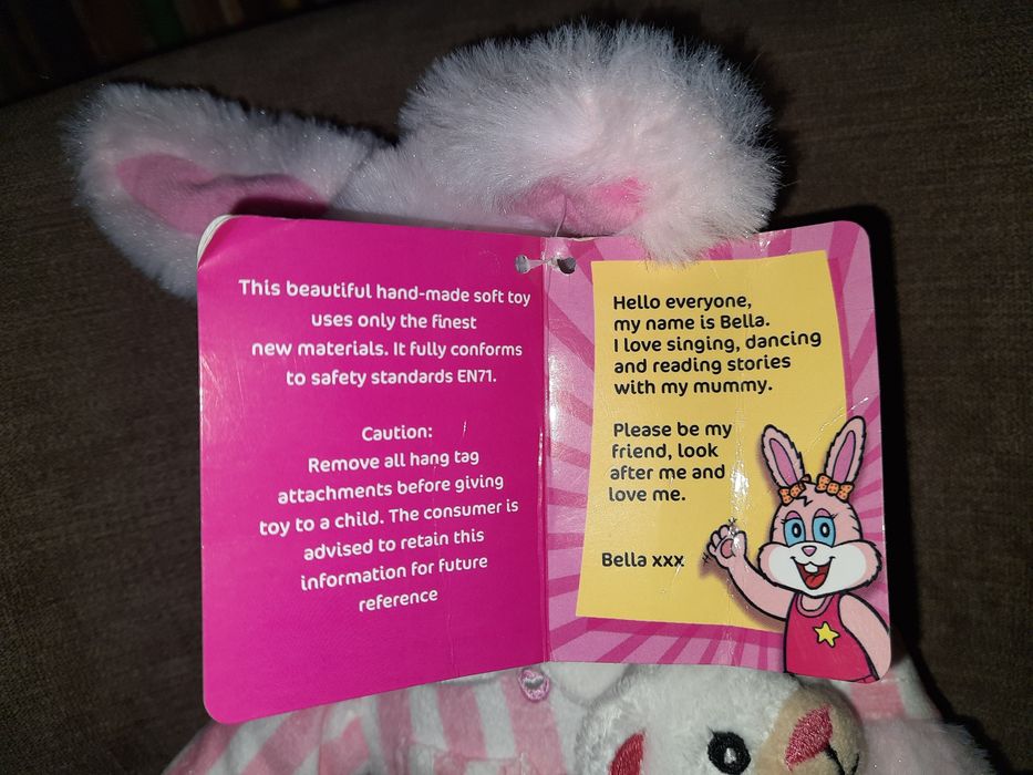 НОВА іграшка.Кролик Белла