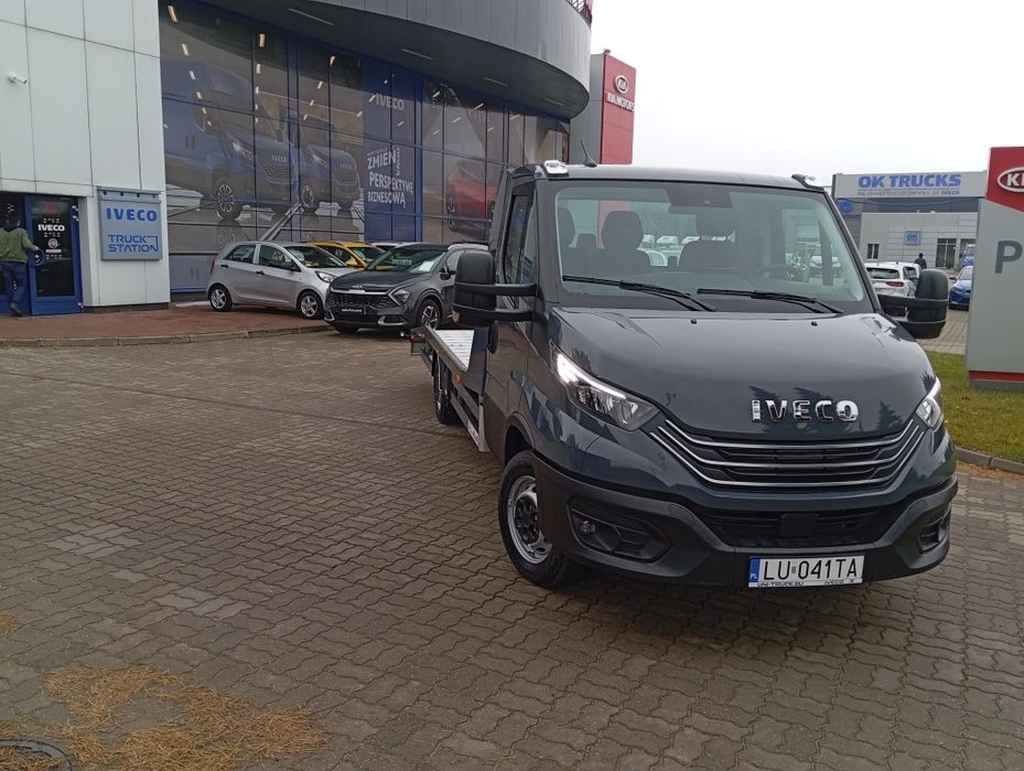 Wynajmę Autolawetę Iveco Daily 2025r. Kat.B Autolaweta Najazd