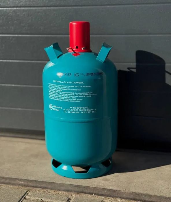 Газовий балон 27 л 11 кг Польща Баллон — надійність і безпека на роки
