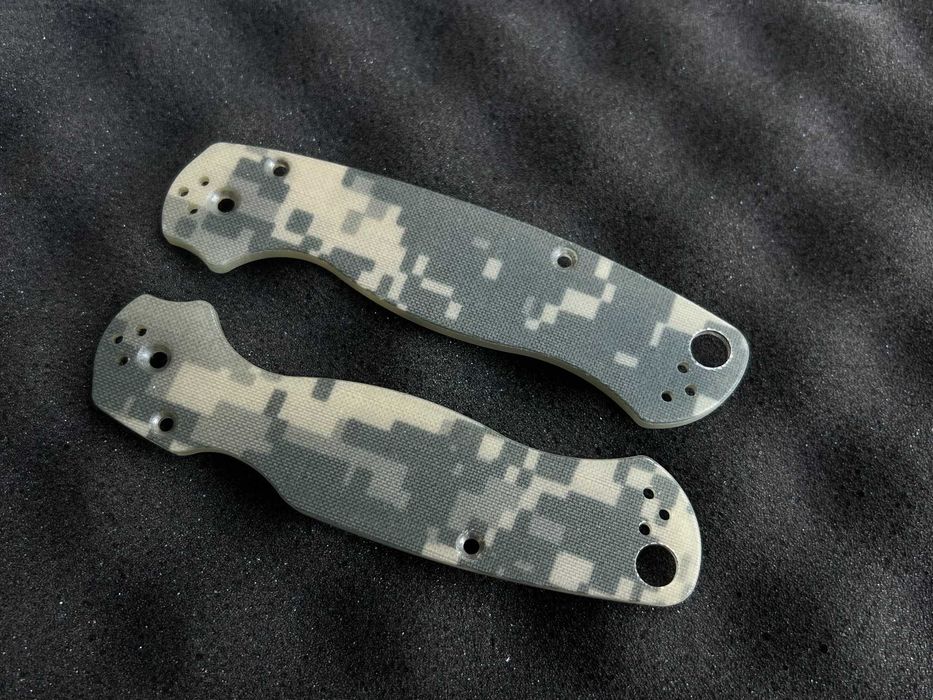 Okładki Camo G10 do Spyderco ParaMilitary 2