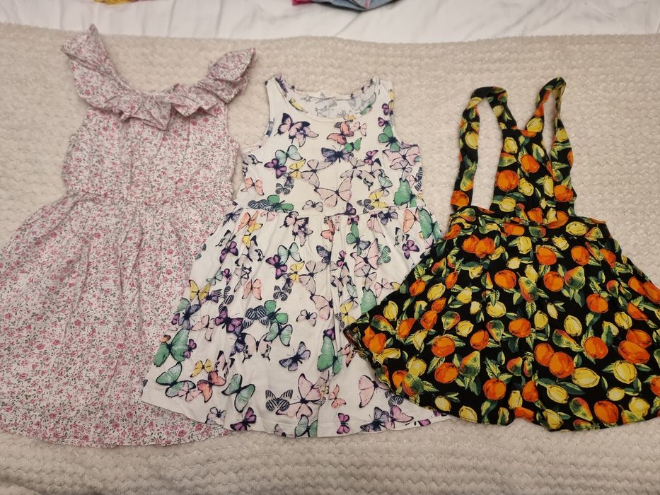 Zestaw paka ubrań dla dziewczynki 2-3lata  Next Tu George H&M