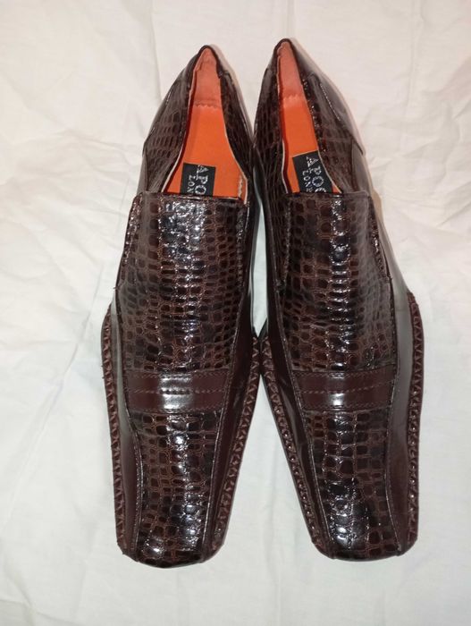 Apogee london кожаные туфли 45 р. 30 см. по стельке.