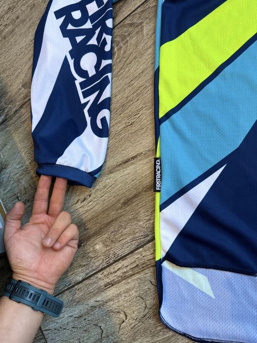 Profesjonalna męska koszulka na Motocross Enduro MTB First Racing  L