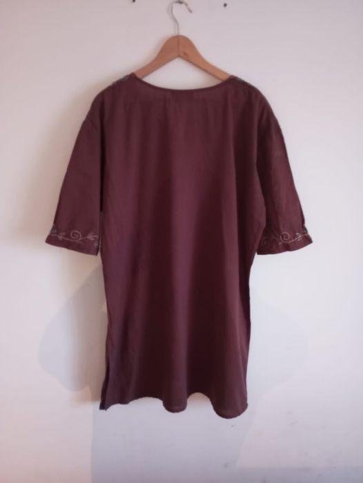 Vestido Túnica Natura Tamanho XXL