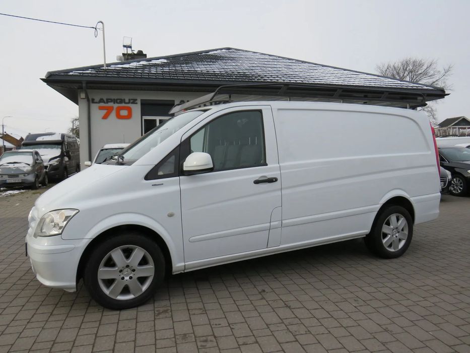 Mercedes-Benz Vito Long 2.2cdi 95Ps  Przeb. 279 tkm. *Klima*Opłacony w PL*Faktura VAT-marża*