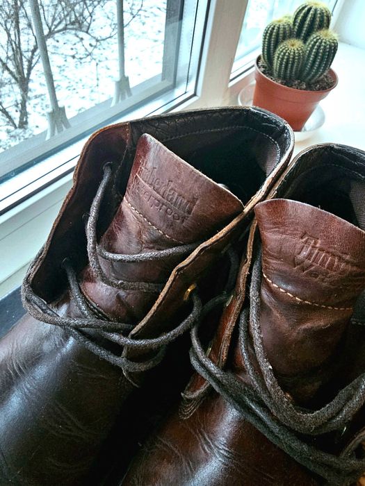 Продам оригинальные кожаные кожа ботинки от Timberland