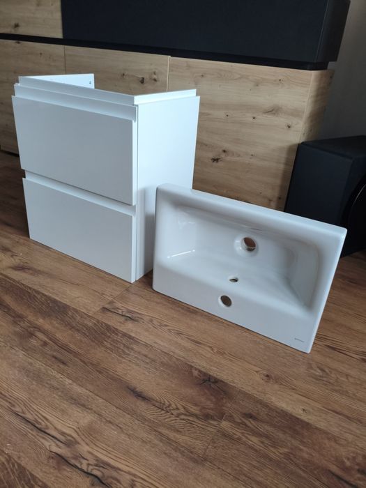 Zestaw szafka+umywalka