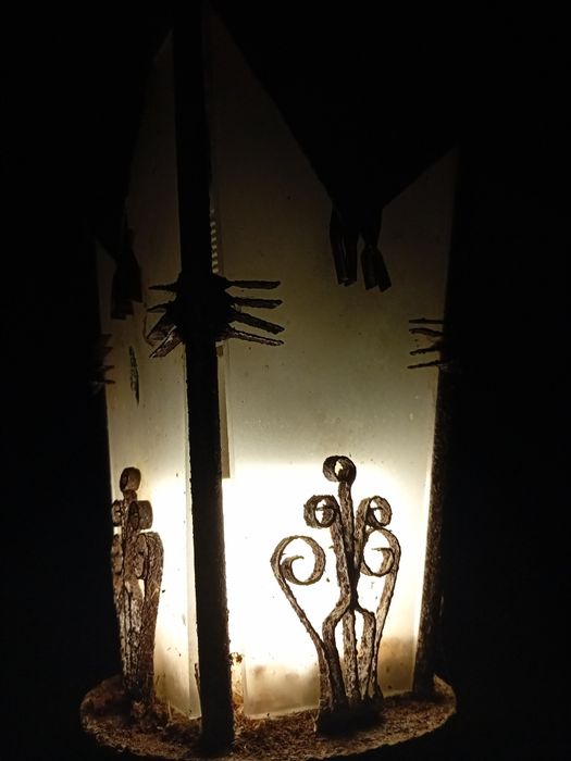 Stara lampa wisząca