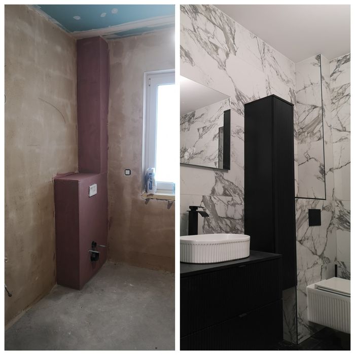 Wykończenia wnętrz / Remont/, prace budowlane