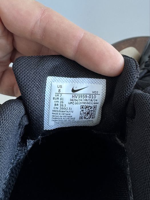 Оригинал Nike Air Force 1 Low Gore Tex Black Cargo Khaki (HV3959 010)