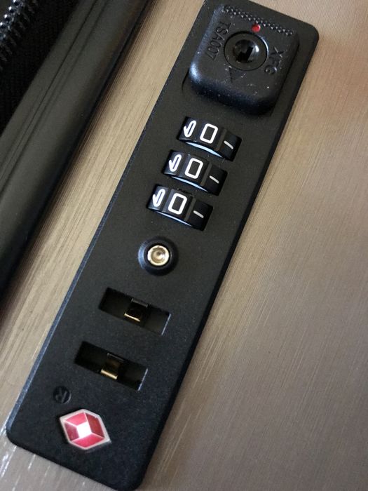 Śliczna nowa walizeczka elegancka iguana