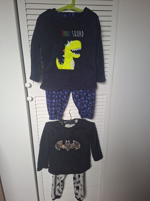 Dresy polarowe dla chłopca Dinozaur i Batman