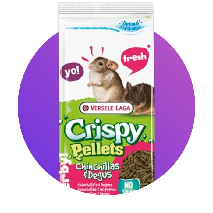 Корм для шиншил та дегу Versele Laga Crispy Pellets Chichillas and Deg
