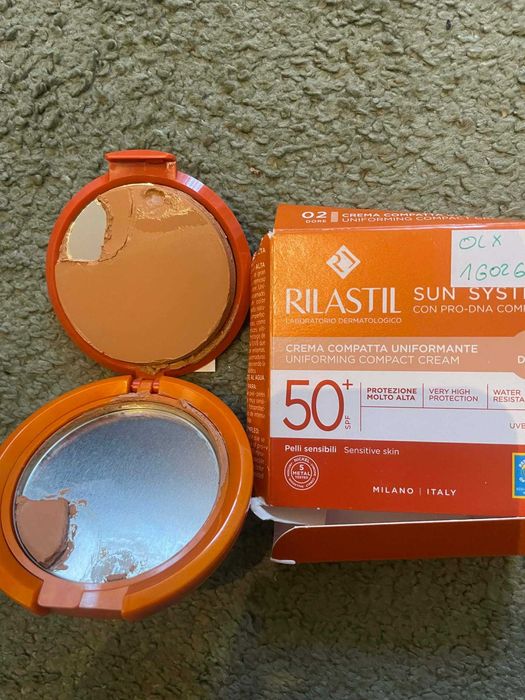 Podkład matujący Rilastil Sun System Uniform SPF50 02 Dore 16026