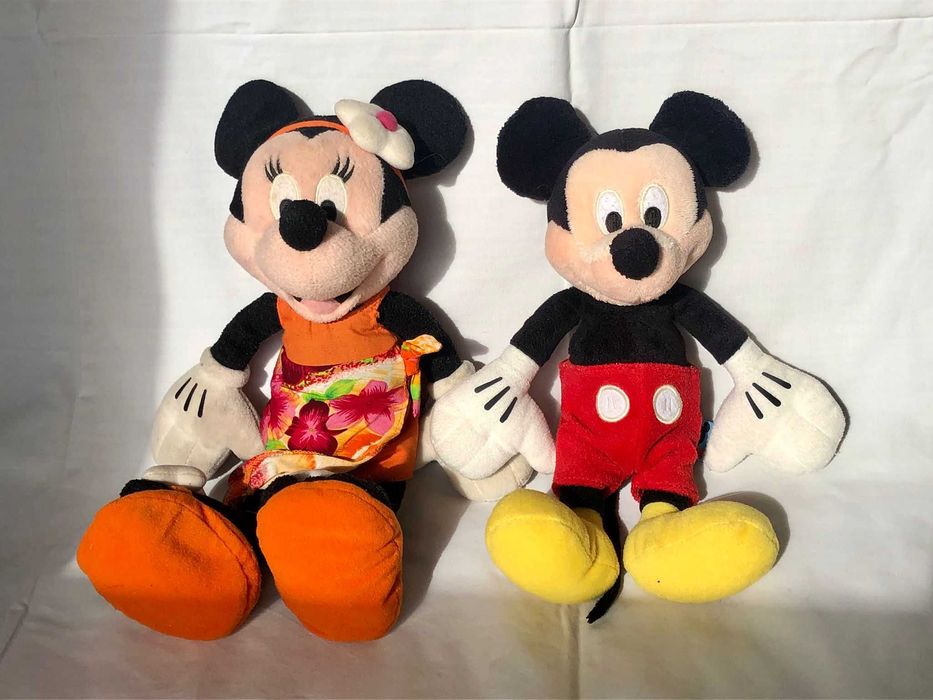 Casal peluche Mikey e Minnie