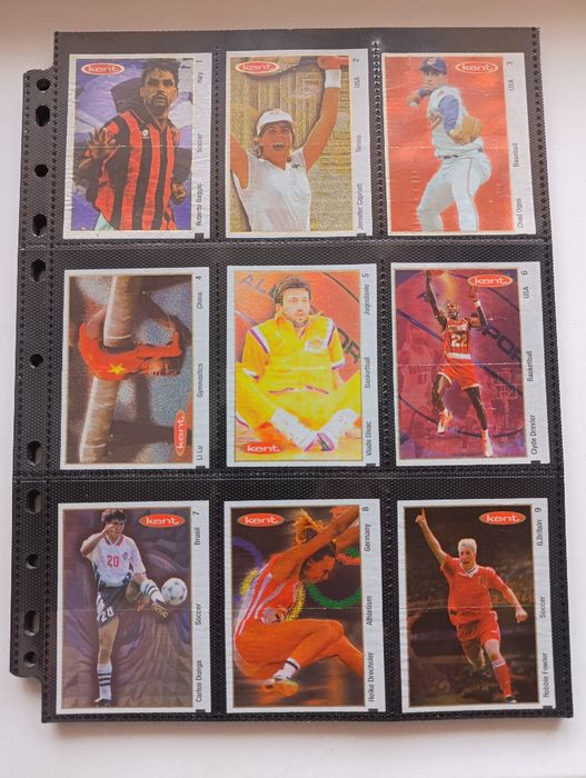 Final 86.94. Cup 94. Kent All sport. Football stars