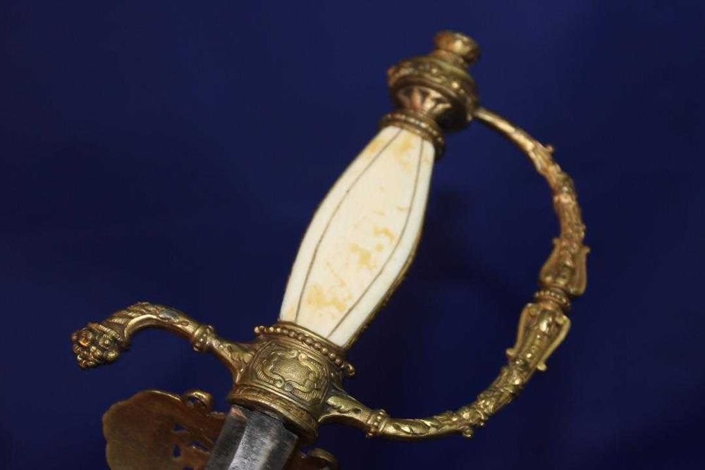 Antiga espada espadim português colecionismo