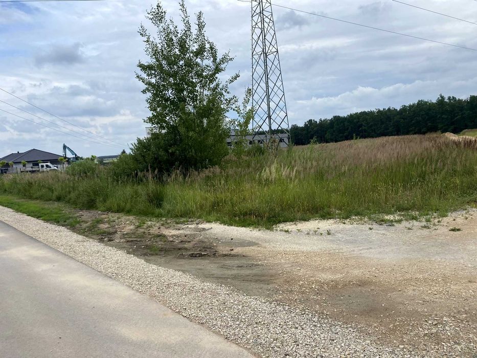 Działka 2933 m² - Bilcza, ul. Osikowa - inwestycyjna, media w drodze. - Widok 3
