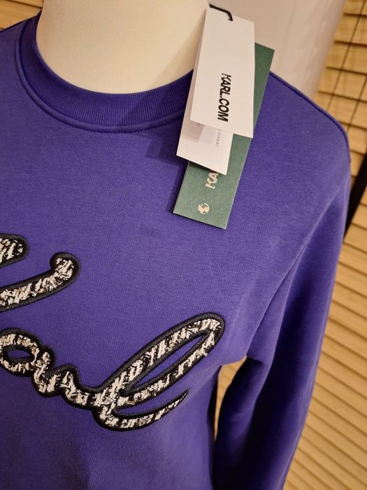 Karl Lagerfeld, damska bluza dresowa, r. M