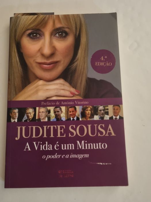 Livro "A vida é um minuto" de Judite de Sousa64752327348099120