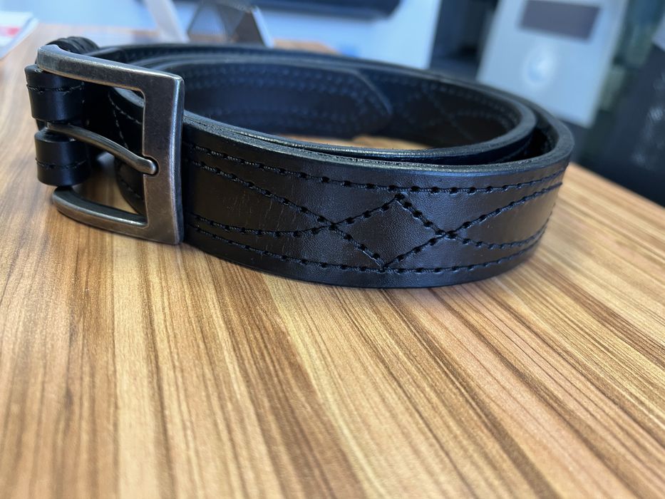 Pas skórzany Kajman Ranger - do broni - gruby - Nowy