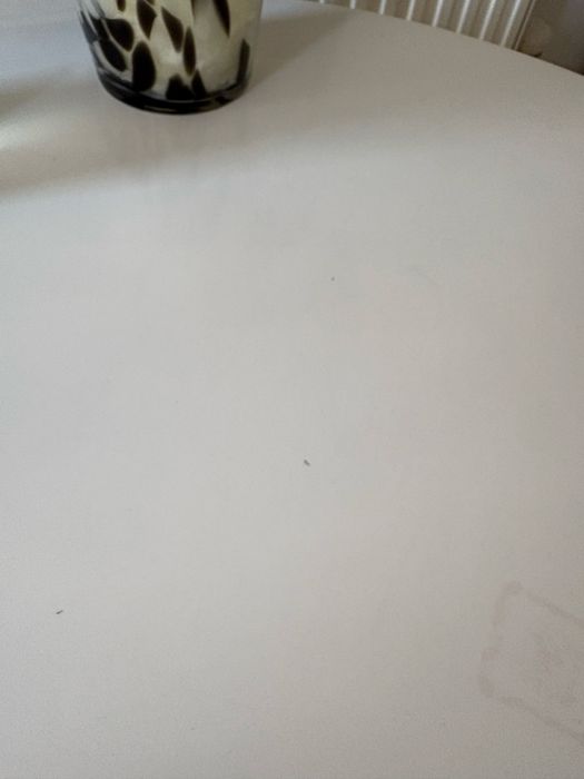 Stół biały okrągły i krzesła z ikea sprzedam