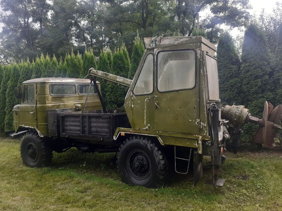 Gaz 66  Wiertnica Gaz 66 oryginał 4x4 V8