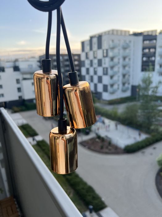 Lampa loft pająk wisząca
