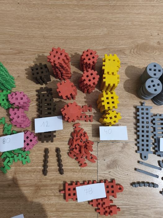 Klocki wafle Marioinex