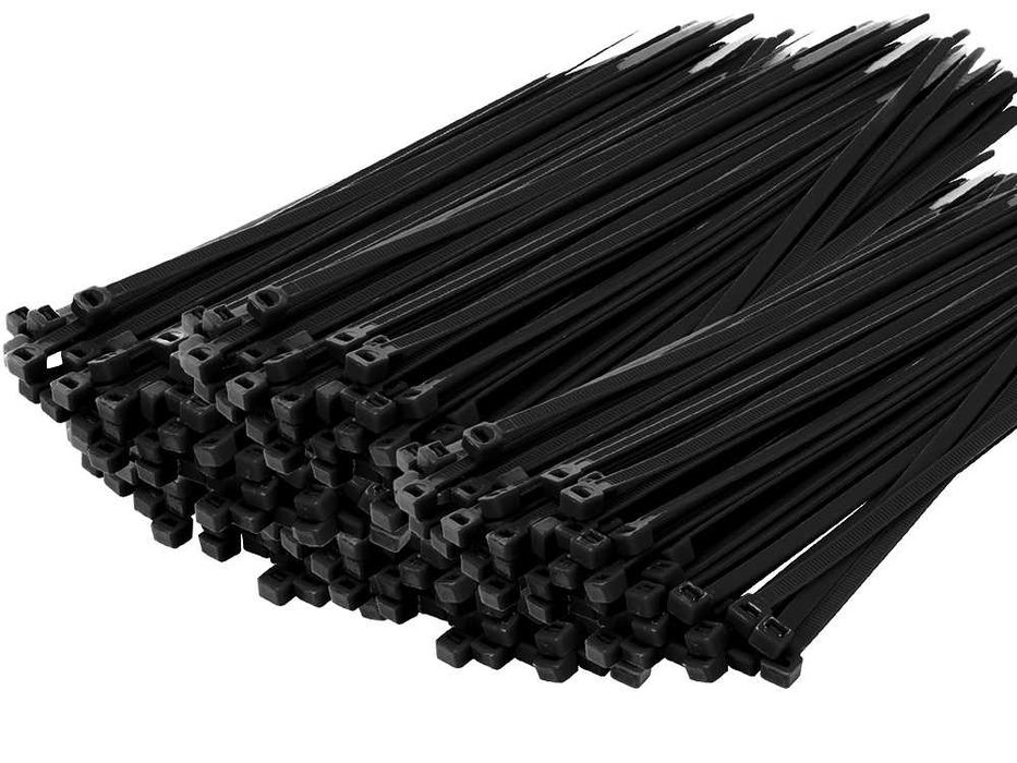Opaski zaciskowe trytytki 2,5x100mm 100 szt czarne opaska kablowa